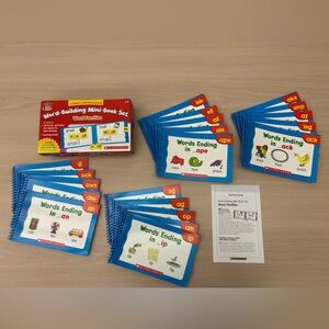 Scholastic Word Ending Booklets